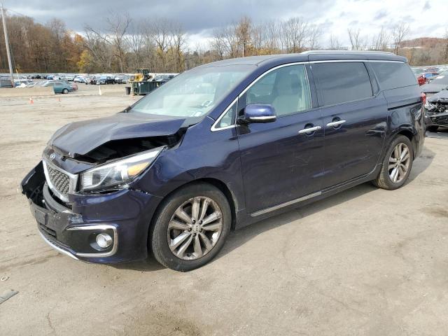 KIA SEDONA SXL 2018 with VIN KNDME5C19J6351296 - Photo from auction