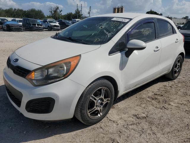 KIA RIO LX 2012 with VIN KNADM5A32C6093291 - Photo from auction