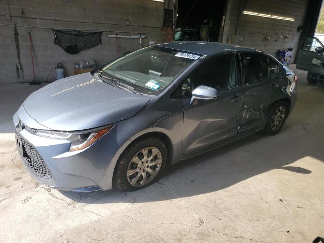 TOYOTA COROLLA LE 2022 with VIN JTDEPMAE4N3030465 - Photo from auction