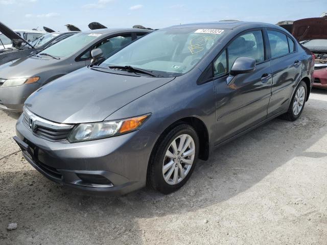 HONDA CIVIC EXL 2012 with VIN 19XFB2F97CE317145 - Photo from auction