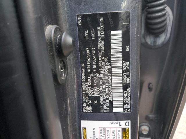 Photo 14 from auction – 2015 TOYOTA 4RUNNER SR with VIN JTEZU5JR2F5103644