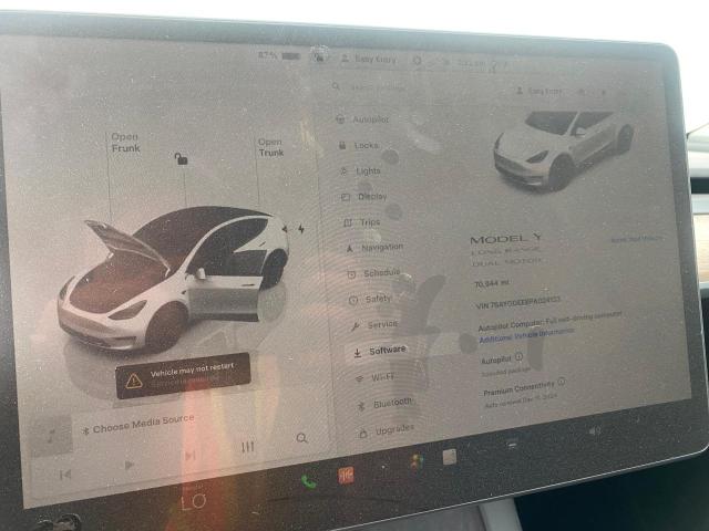 Photo 9 from auction – 2023 TESLA MODEL Y with VIN 7SAYGDEE8PA024133