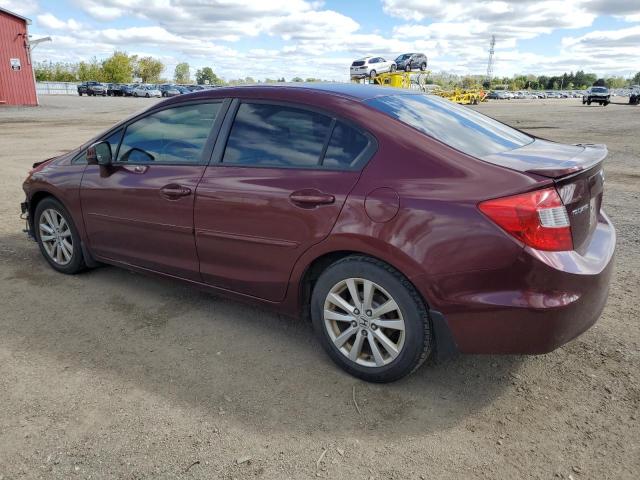 Photo 2 from auction – 2012 HONDA CIVIC LX with VIN 2HGFB2F55CH040000