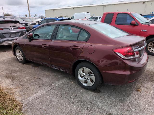 Photo 2 from auction – 2014 HONDA CIVIC LX with VIN 19XFB2F5XEE000220