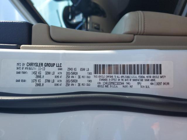 Photo 14 from auction – 2014 JEEP GRAND CHER with VIN 1C4RJEBM8EC322344