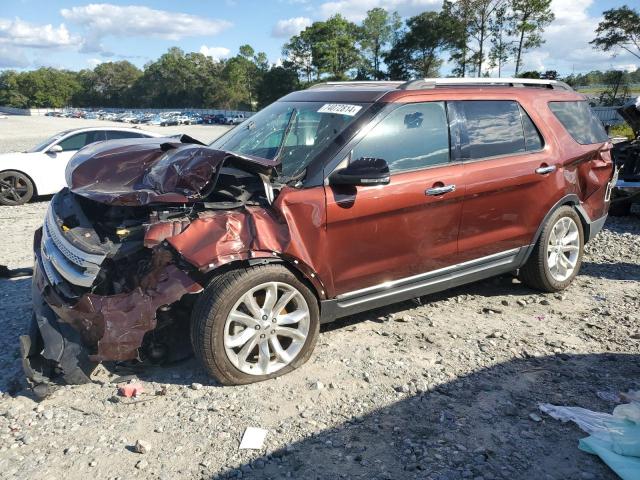 FORD EXPLORER X 2015 with VIN 1FM5K7D8XFGA82601 - Photo from auction