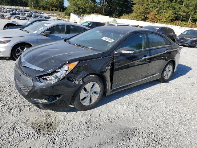 HYUNDAI SONATA HYB 2015 with VIN KMHEC4A48FA125154 - Photo from auction