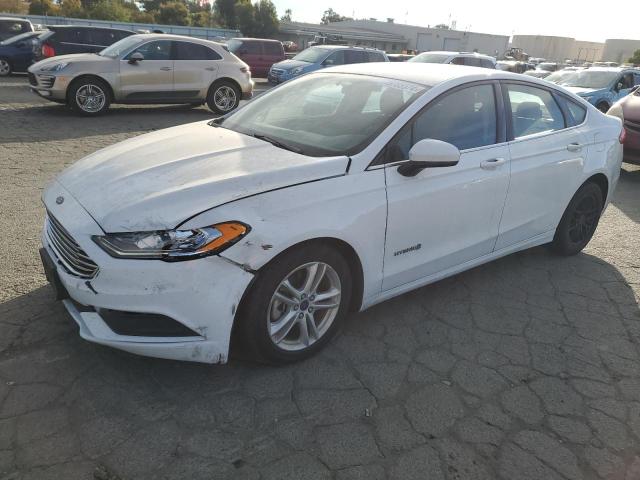 FORD FUSION SE 2018 with VIN 3FA6P0LU1JR111023 - Photo from auction
