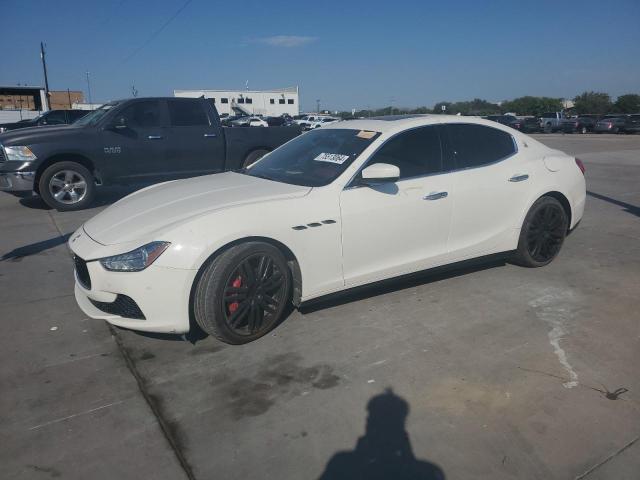 MASERATI GHIBLI S 2017 with VIN ZAM57RSS2H1238194 - Photo from auction