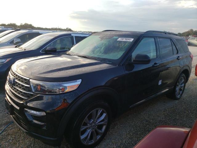 FORD EXPLORER X 2022 with VIN 1FMSK8DH9NGB25087 - Photo from auction