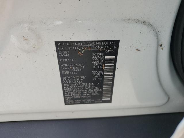 Photo 14 from auction – 2015 NISSAN ROGUE S with VIN KNMAT2MT6FP560262