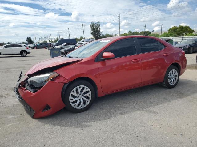 TOYOTA COROLLA L 2018 with VIN 5YFBURHE8JP842402 - Photo from auction