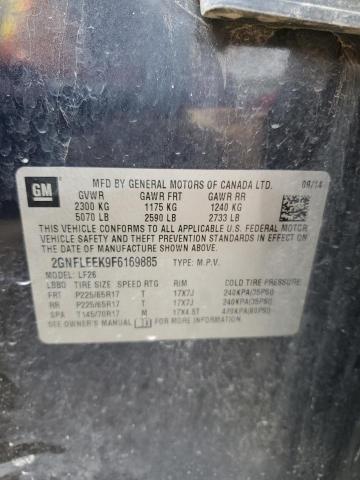 Photo 14 from auction – 2015 CHEVROLET EQUINOX LS with VIN 2GNFLEEK9F6169885
