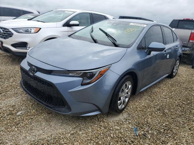 TOYOTA COROLLA LE 2020 with VIN 5YFEPRAE3LP091419 - Photo from auction