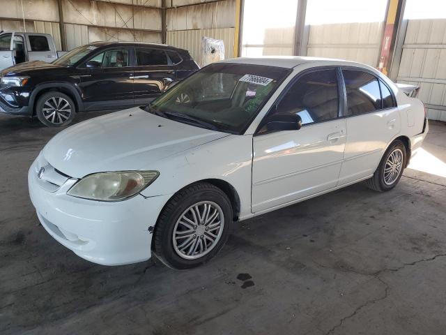 Photo 1 from auction – 2005 HONDA CIVIC LX with VIN 2HGES16585H630734