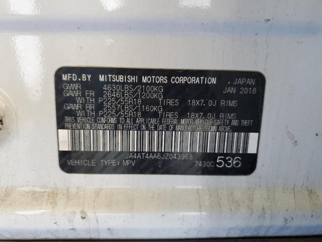 Photo 14 from auction – 2018 MITSUBISHI ECLIPSE CR with VIN JA4AT4AA6JZ043968