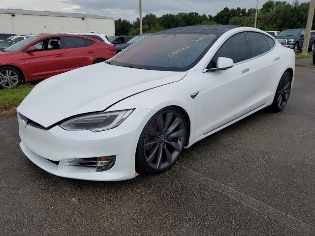 TESLA MODEL S 2017 with VIN 5YJSA1E17HF190874 - Photo from auction