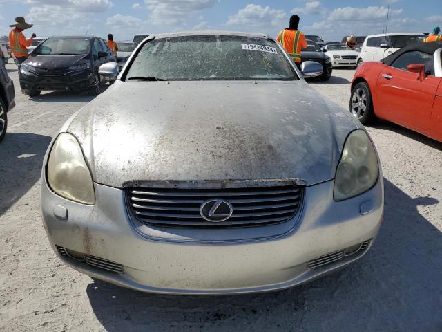 Photo 5 from auction – 2002 LEXUS SC 430 with VIN JTHFN48Y020032865
