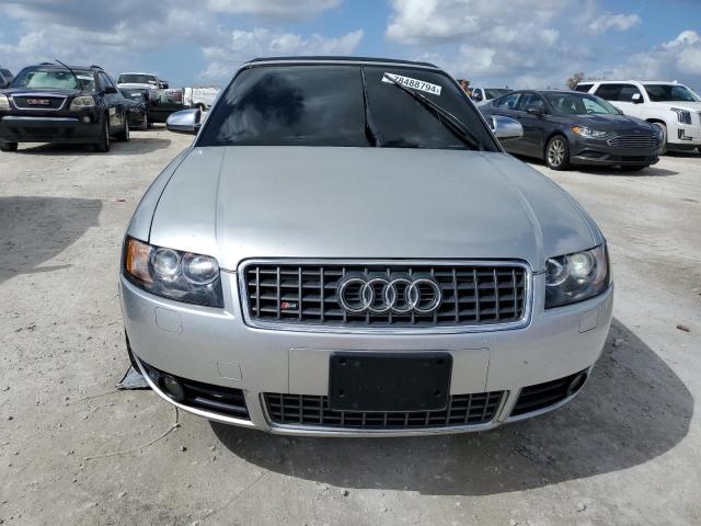 Photo 5 from auction – 2004 AUDI S4 QUATTRO with VIN WUARL48H74K900651