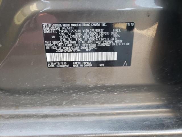 Photo 14 from auction – 2011 TOYOTA RAV4 with VIN 2T3BF4DV5BW101344