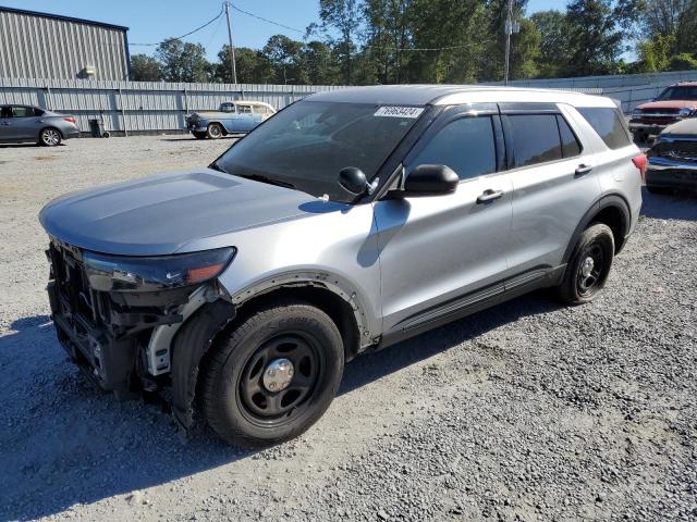 FORD EXPLORER P 2021 with VIN 1FM5K8ABXMGA42666 - Photo from auction