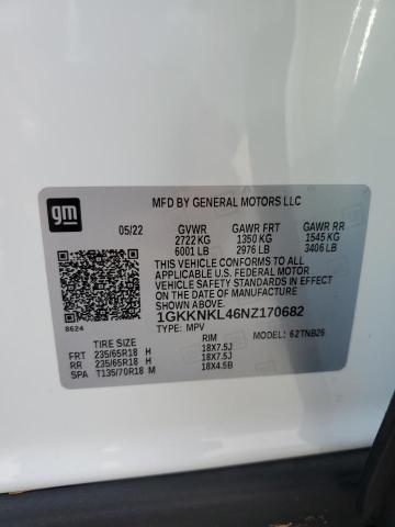 Photo 14 from auction – 2022 GMC ACADIA SLE with VIN 1GKKNKL46NZ170682