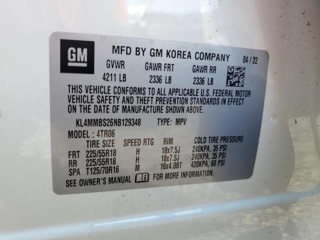Photo 14 from auction – 2022 BUICK ENCORE GX with VIN KL4MMBS26NB129348