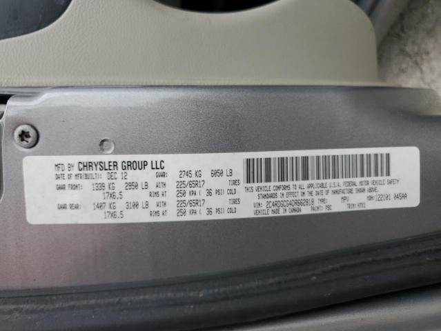 Photo 14 from auction – 2013 DODGE GRAND CARA with VIN 2C4RDGCG4DR662818