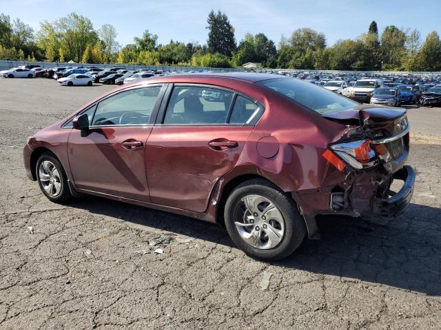 Photo 2 from auction – 2014 HONDA CIVIC LX with VIN 19XFB2F55EE234913