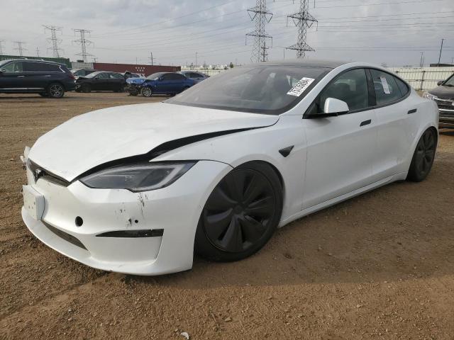 TESLA MODEL S 2022 with VIN 5YJSA1E56NF476634 - Photo from auction