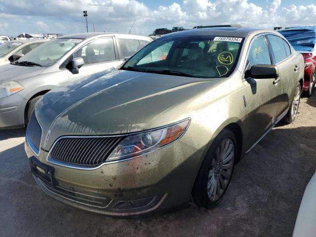 LINCOLN MKS 2013 with VIN 1LNHL9DK1DG606586 - Photo from auction