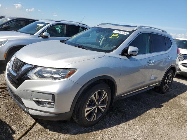 NISSAN ROGUE S 2017 with VIN 5N1AT2MT1HC855646 - Photo from auction