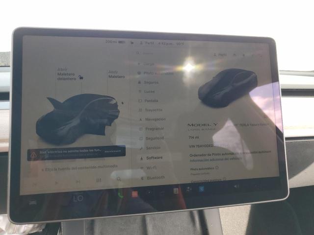 Photo 9 from auction – 2024 TESLA MODEL Y with VIN 7SAYGDED3RF113041