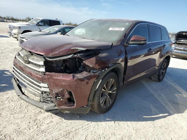 TOYOTA HIGHLANDER 2018 with VIN 5TDZZRFH8JS257078 - Photo from auction