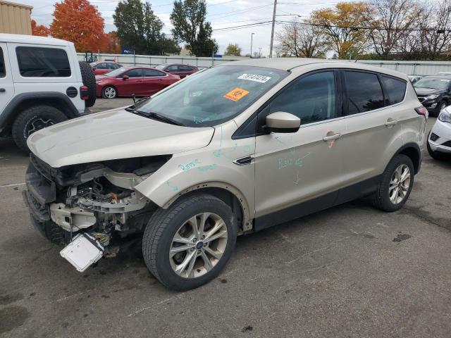 FORD ESCAPE SE 2017 with VIN 1FMCU0G90HUB76889 - Photo from auction