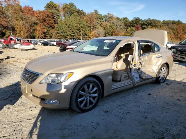 LEXUS LS 460 2008 with VIN JTHBL46F185066976 - Photo from auction