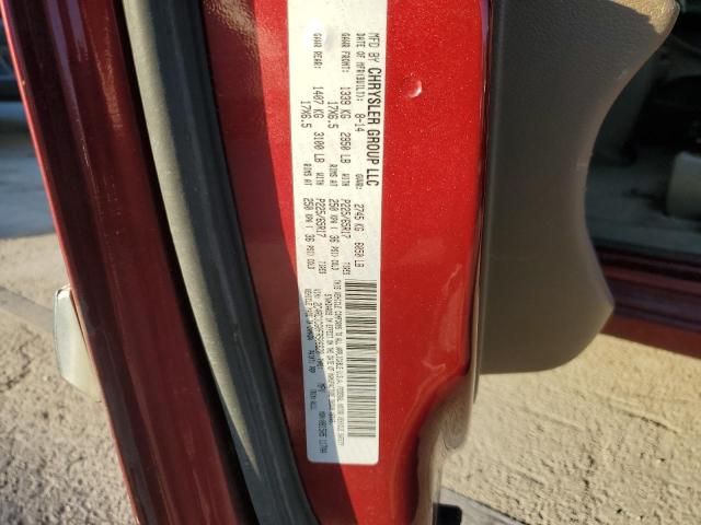 Photo 14 from auction – 2015 CHRYSLER TOWN & COU with VIN 2C4RC1CG0FR506620