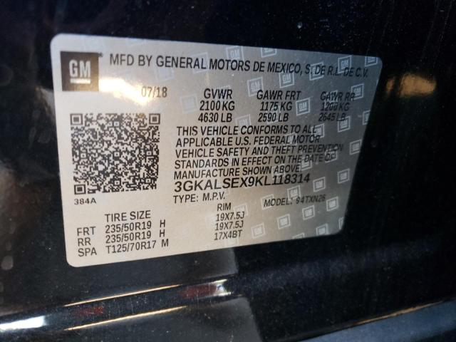 Photo 14 from auction – 2019 GMC TERRAIN DE with VIN 3GKALSEX9KL118314