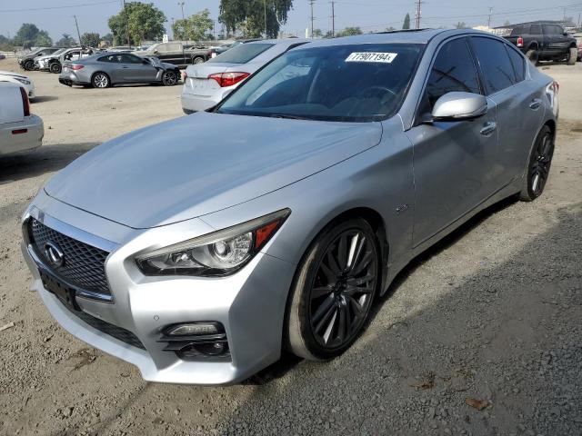 INFINITI Q50 RED SP 2017 with VIN JN1FV7AP1HM850727 - Photo from auction