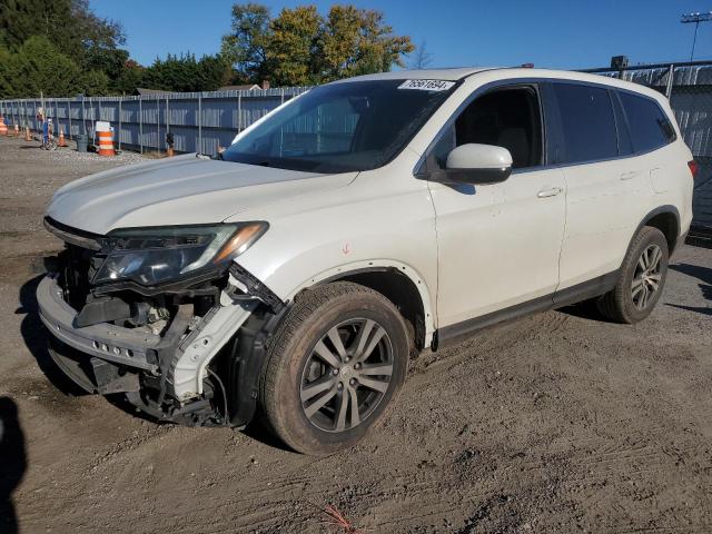 HONDA PILOT EXLN 2017 with VIN 5FNYF6H75HB011871 - Photo from auction