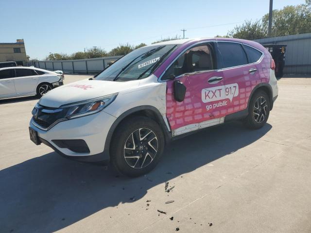 Photo 1 from auction – 2016 HONDA CR-V SE with VIN 5J6RM4H49GL100434