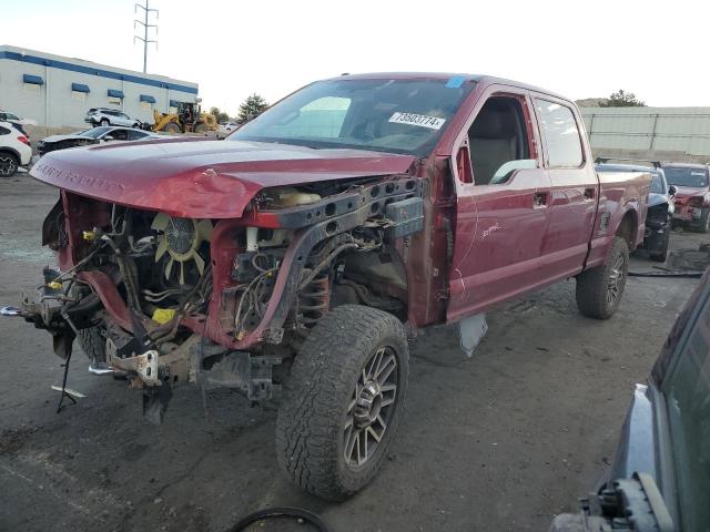 FORD F250 SUPER 2017 with VIN 1FT7W2B60HEF12611 - Photo from auction