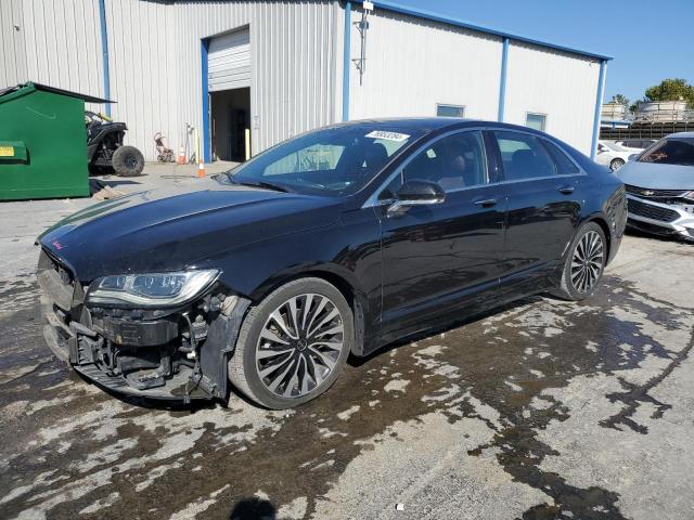 LINCOLN MKZ BLACK 2017 with VIN 3LN6L5H98HR612889 - Photo from auction