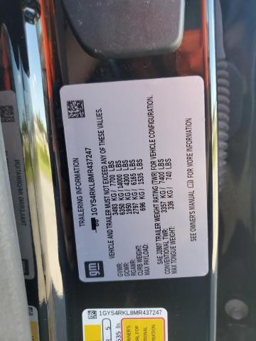 Photo 14 from auction – 2021 CADILLAC ESCALADE E with VIN 1GYS4RKL8MR437247