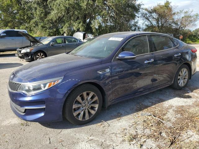 KIA OPTIMA EX 2017 with VIN 5XXGU4L37HG134725 - Photo from auction