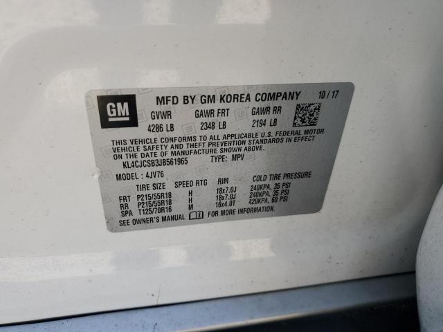 Photo 14 from auction – 2018 BUICK ENCORE ESS with VIN KL4CJCSB3JB561965