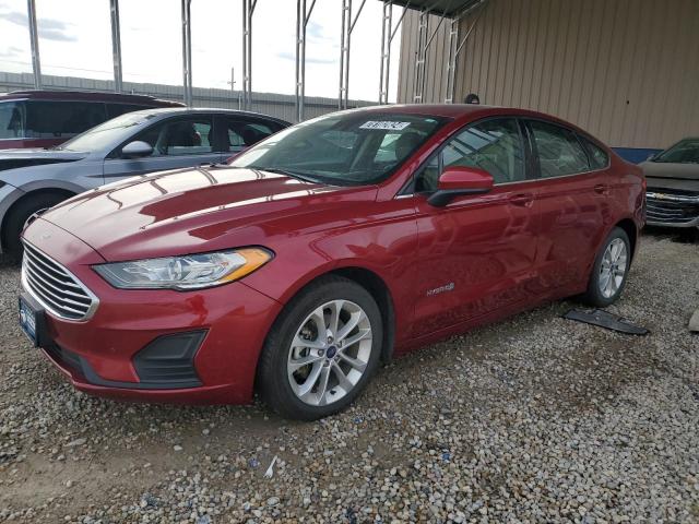 Photo 1 from auction – 2019 FORD FUSION SE with VIN 3FA6P0LU5KR257068