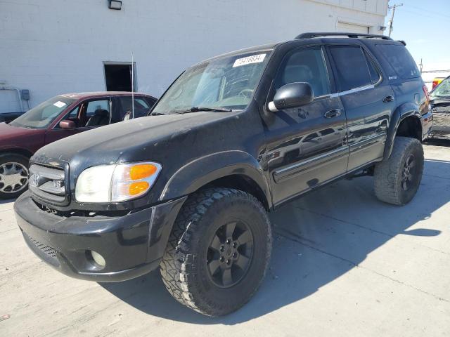 TOYOTA SEQUOIA LI 2001 with VIN 5TDBT48A11S054572 - Photo from auction