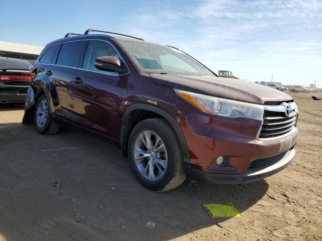 Photo 4 from auction – 2015 TOYOTA HIGHLANDER with VIN 5TDJKRFH9FS117128