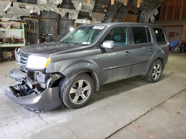 HONDA PILOT EXLN 2014 with VIN 5FNYF4H74EB046014 - Photo from auction